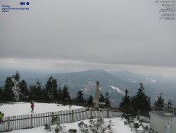 Pohled na jihozápad, Smrk