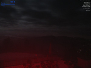 Lysá hora - Pohled na jihozápad, Smrk - 5.4.2026 v 03:30 Lysá hora - Pohled na jihozápad, Smrk - 5.4.2026 v 03:30