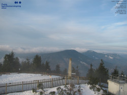 Pohled na jihozápad, Smrk