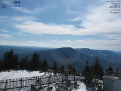 Pohled na jihozápad, Smrk