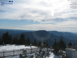 Pohled na jihozápad, Smrk