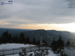 Pohled na jihozápad, Smrk