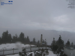 Pohled na jihozápad, Smrk