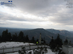 Pohled na jihozápad, Smrk