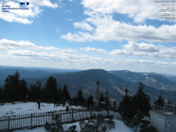 Pohled na jihozápad, Smrk