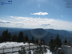 Pohled na jihozápad, Smrk