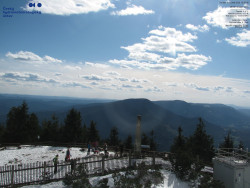 Pohled na jihozápad, Smrk