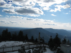 Pohled na jihozápad, Smrk