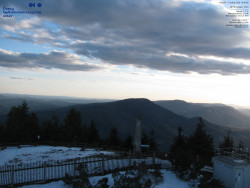 Pohled na jihozápad, Smrk