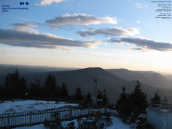 Pohled na jihozápad, Smrk