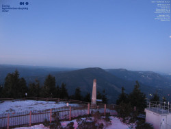 Pohled na jihozápad, Smrk