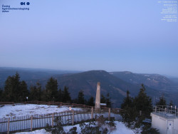 Pohled na jihozápad, Smrk