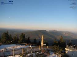 Pohled na jihozápad, Smrk