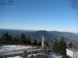 Pohled na jihozápad, Smrk