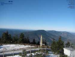 Pohled na jihozápad, Smrk