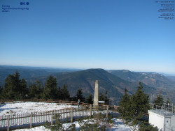 Pohled na jihozápad, Smrk