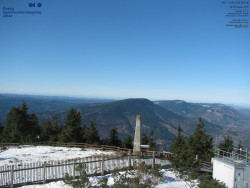 Pohled na jihozápad, Smrk