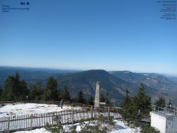 Pohled na jihozápad, Smrk