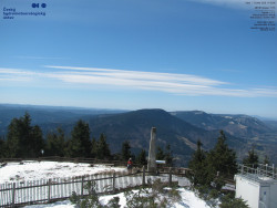 Pohled na jihozápad, Smrk