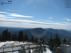 Pohled na jihozápad, Smrk