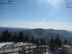 Pohled na jihozápad, Smrk