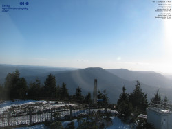 Pohled na jihozápad, Smrk