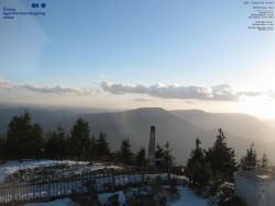 Pohled na jihozápad, Smrk