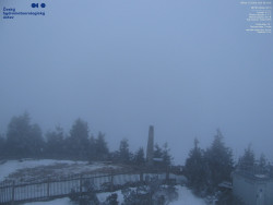 Pohled na jihozápad, Smrk