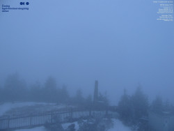 Pohled na jihozápad, Smrk