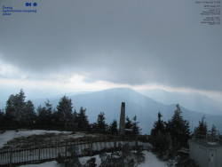 Pohled na jihozápad, Smrk