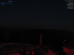 Pohled na jihozápad, Smrk