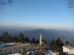 Pohled na jihozápad, Smrk