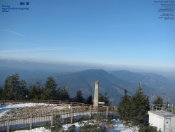 Pohled na jihozápad, Smrk