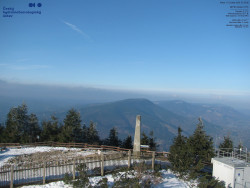 Pohled na jihozápad, Smrk