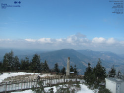 Pohled na jihozápad, Smrk