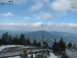 Pohled na jihozápad, Smrk