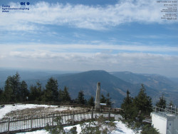 Pohled na jihozápad, Smrk