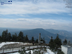 Pohled na jihozápad, Smrk