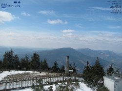 Pohled na jihozápad, Smrk