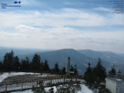 Pohled na jihozápad, Smrk