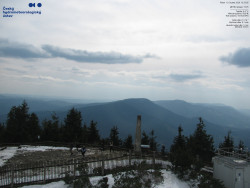 Pohled na jihozápad, Smrk