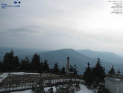 Pohled na jihozápad, Smrk