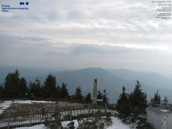 Pohled na jihozápad, Smrk