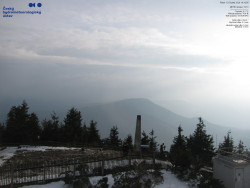 Pohled na jihozápad, Smrk