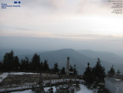 Pohled na jihozápad, Smrk