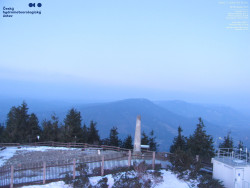 Pohled na jihozápad, Smrk