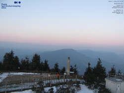 Pohled na jihozápad, Smrk