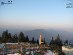 Pohled na jihozápad, Smrk