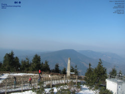 Pohled na jihozápad, Smrk