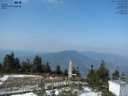 Pohled na jihozápad, Smrk